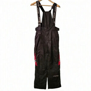Spyder Women's Snow board Ski Winter Overall Pants Black Size Small.